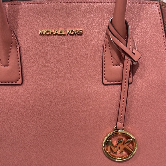 Michael Kors Avril Large Top Zip Satchel Shoulder Bag 
Rose - Picture 5 of 16